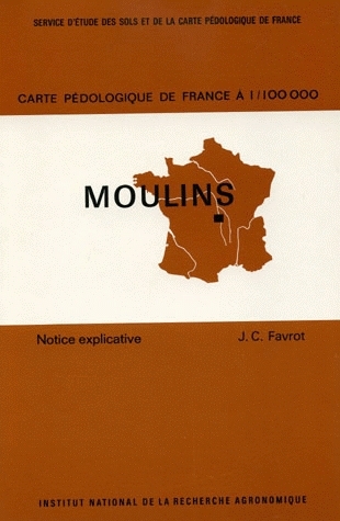 Carte pédologique de France à 1/100 000 - Jean-Claude Favrot - Inra