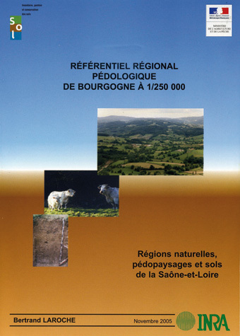 Référentiel régional pédologique de Bourgogne à 1/250 000 - Bertrand Laroche - Inra