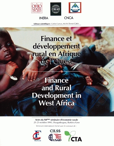 Finance et développement rural en Afrique de l'Ouest / Finance and Rural Development in West Africa - Carlos Cuevas - Cirad