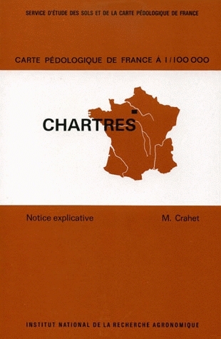 Carte pédologique de France à 1/100 000 - Madeleine Crahet - Inra