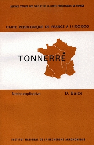 Carte pédologique de France à 1/100 000 - Denis Baize - Inra