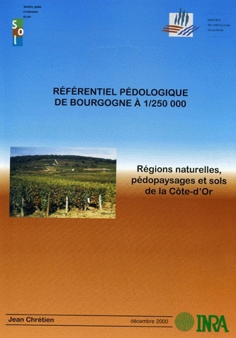 Référentiel pédologique de Bourgogne à 1/250 000 - Jean Chrétien - Inra