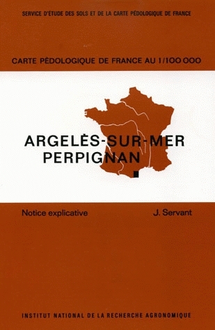 Carte pédologique de France à 1/100 000 - Jean Servant - Inra