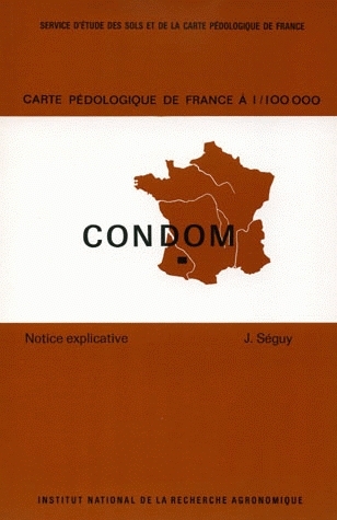 Carte pédologique de France à 1/100 000 - Jacques Séguy - Inra