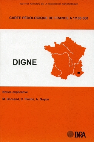 Carte pédologique de France à 1/100 000 - Cécile Fléché, A. Gouyon, Michel Bornand - Inra