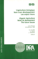 L'agriculture biologique face à son développement -  - Inra