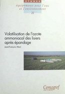 Volatilisation of ammonia nitrogen after slurry application - Jean-François Moal - Irstea