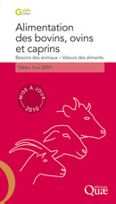 Alimentation des bovins, ovins et caprins -  - Éditions Quae