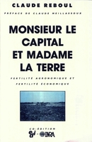 Monsieur le capital et madame la terre - Claude Reboul - Inra