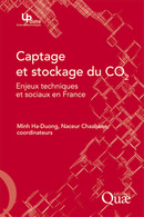 Captage et stockage du CO2 -  - Éditions Quae