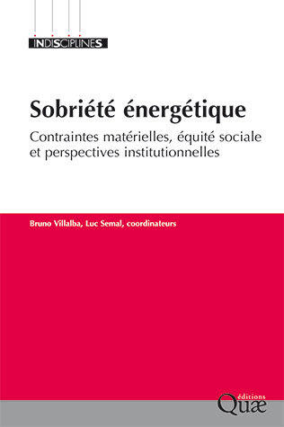 Sobriété énergétique -  - Éditions Quae