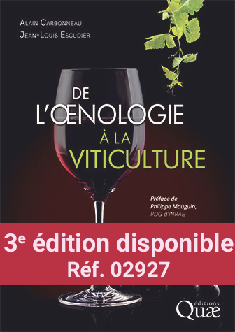 De l'œnologie à la viticulture - Alain Carbonneau, Jean-Louis Escudier - Éditions Quae